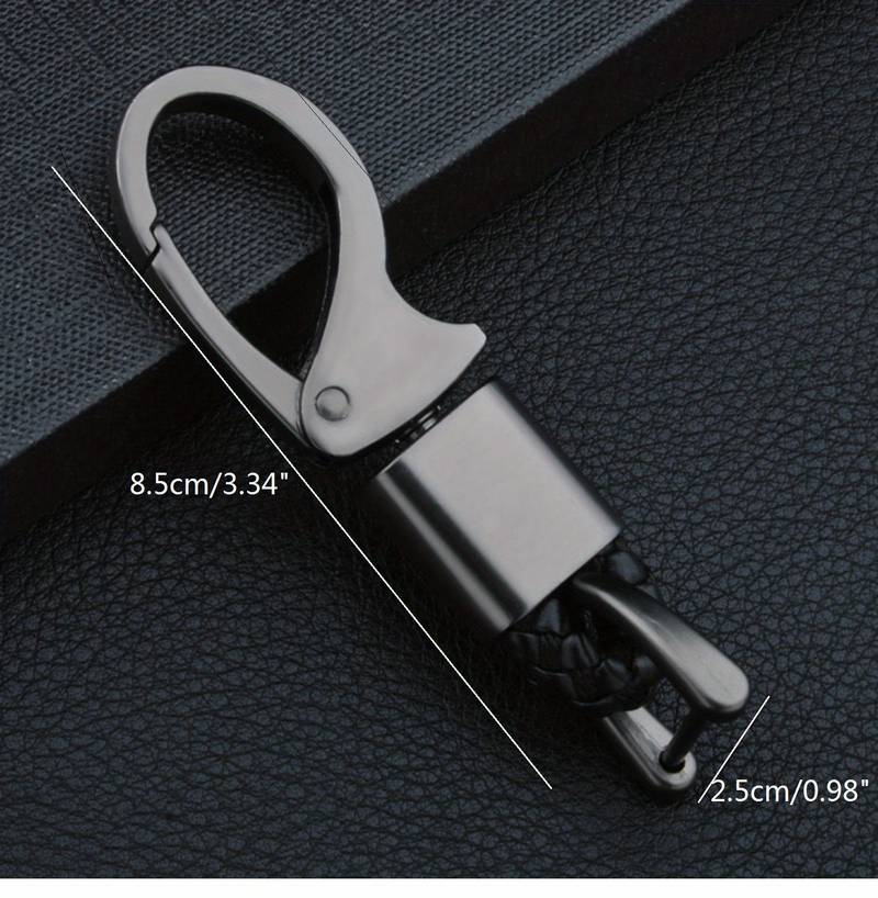3-Color Nylon Braid & Zinc Alloy Car Keychain Lanyard For Alfa Romeo Enthusiasts