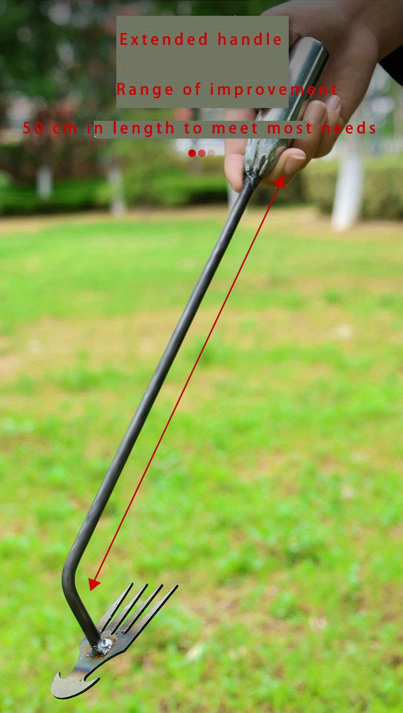 Garden Hoe Weeder Gardening Lawn Weeding Rake - Temu