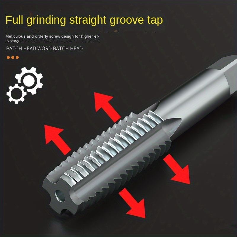 Hand Tap Set Tapping M3 m24 Wire Tapping Tap Thread Drill Temu