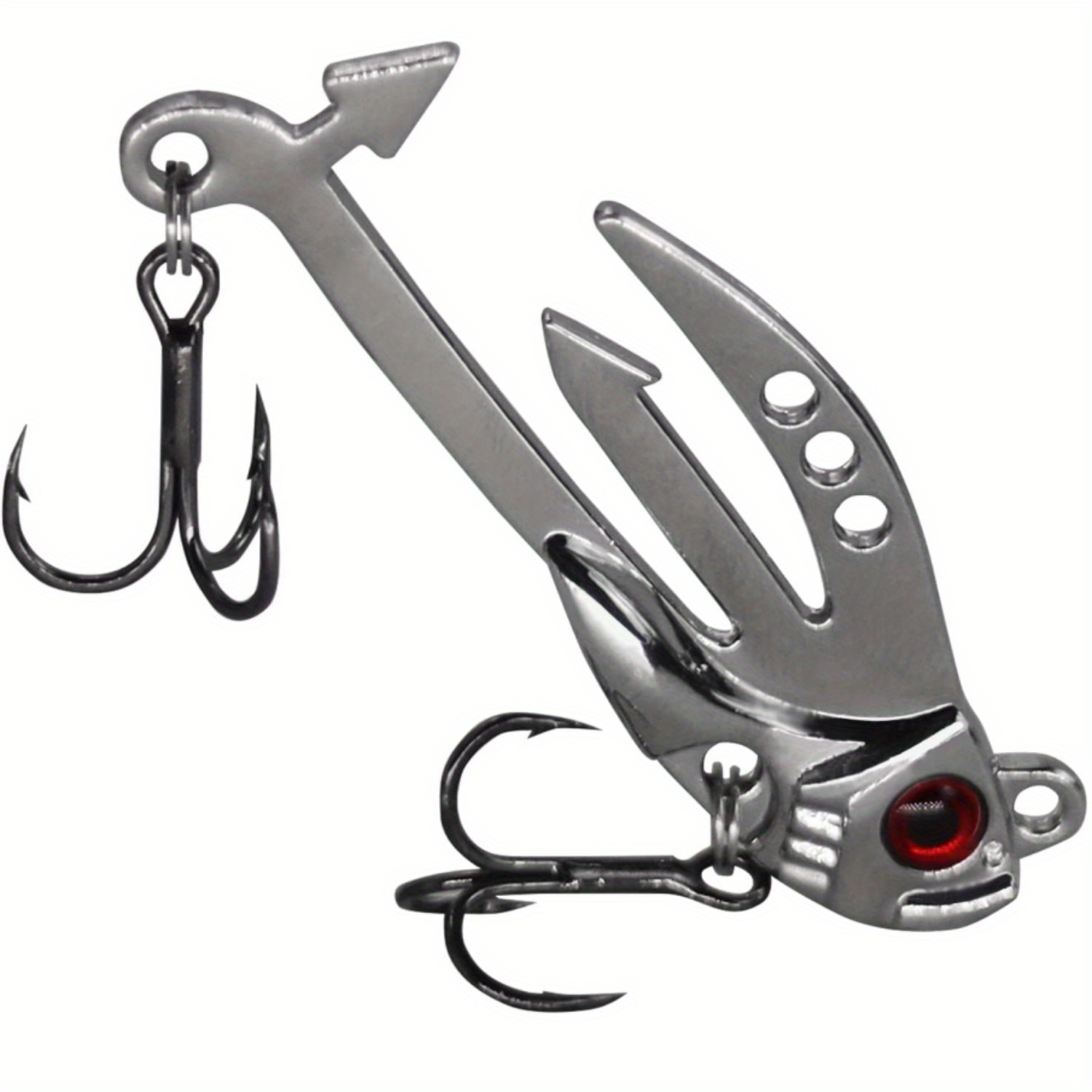 Metal VIB Hook Up Baits Set With Rotating Spoon And Vib Shovel For Bass And  Artificial Bait Blades 7g 15g Weight Range From Ning07, $10.71