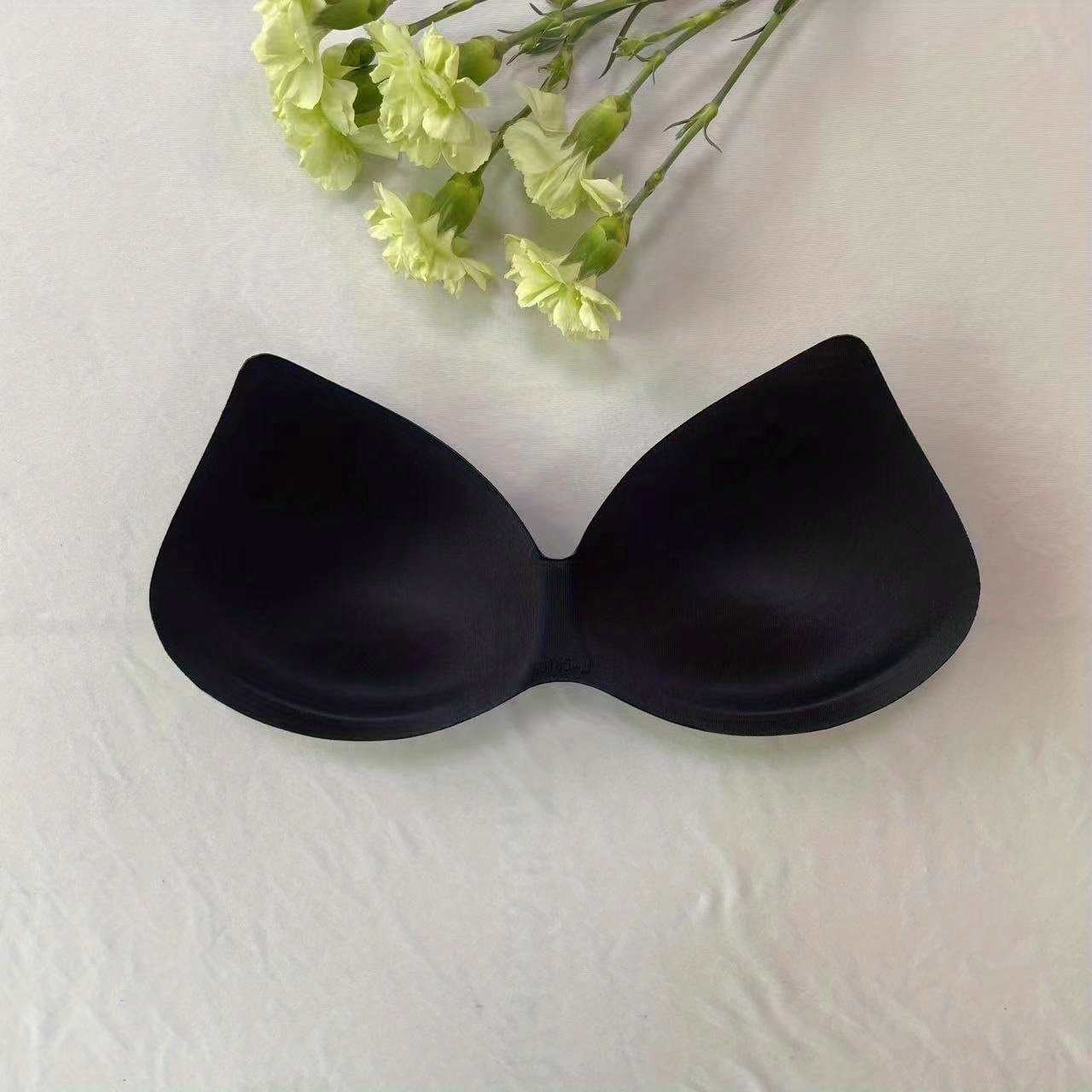 Black) - Sponge Bra Inserts Self-Adhesive Push-up Breast Pad Sticky Bra Cups  for Women Summer Swimsuits and Bikini (Black) price in UAE,  UAE