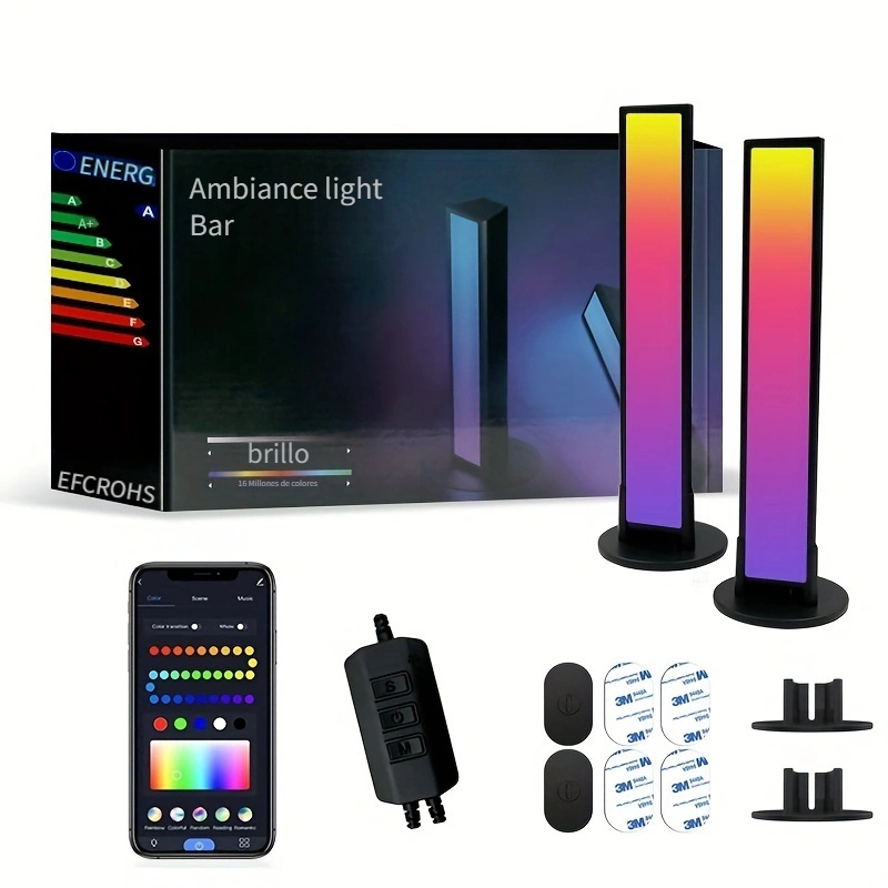  YUANHOT Tira de luz LED RGB compatible con Playstation 5/PS5  Slim Disc y consola de edición digital con 7 colores 358 modos, accesorios  de decoración de bricolaje, tira de luces flexibles