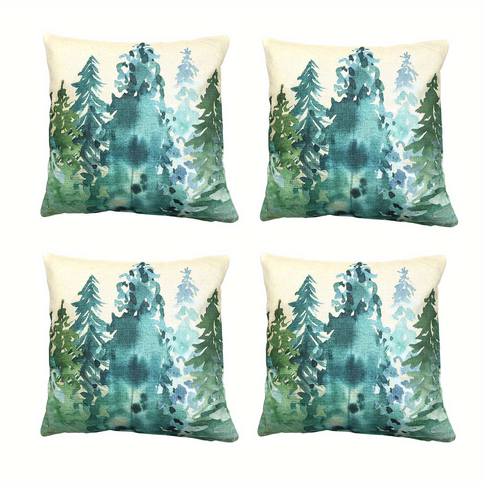 Forest green throw online pillow covers