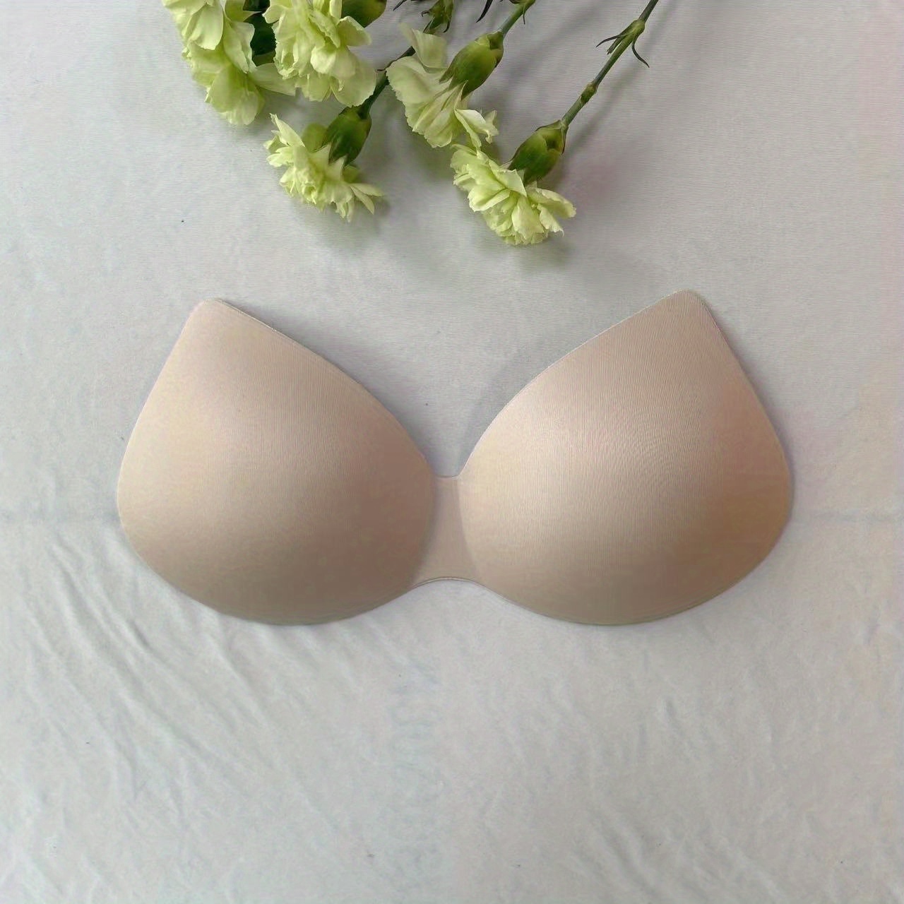 Sew-in Push Up Bra Cups Pads Inserts - 1 pair Size Large (Cup size