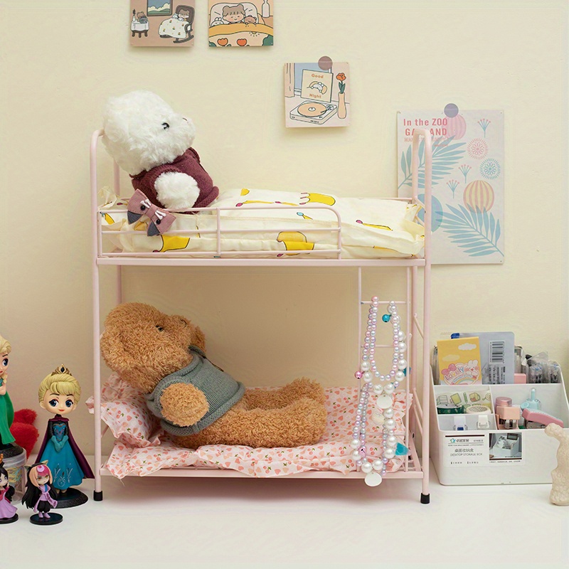 Baby doll bunk bed bedroom best sale house toy