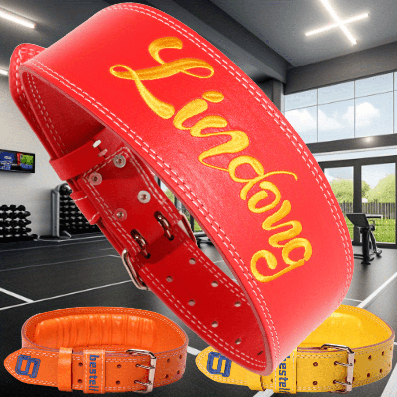 Weightlifting Belt For Men And Women, Fitness Waist Support Band For Squat,  Weightlifting And Strength Training - Temu France