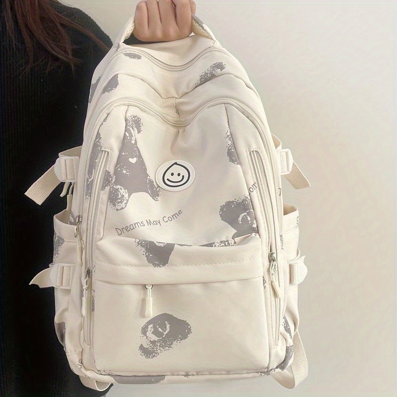 kawaii large capacity travel backpack laptop backpack school bag for junior high school college student