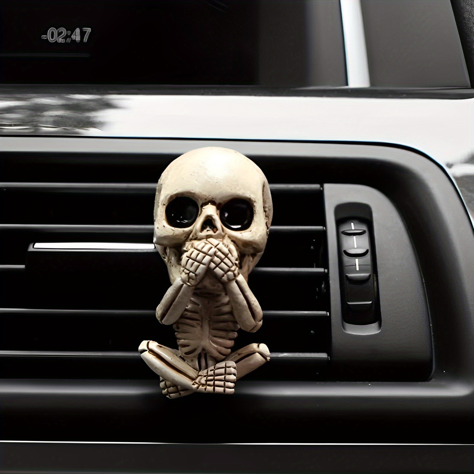 Car Air Fresheners Vent Clips for Halloween Car Accessories Interior  Decorations for Men Women Teens, Cute Goth Skeleton Decor Car Scents Truck  Stuff, Funny Christmas Halloween Gifts for Dad Mom 