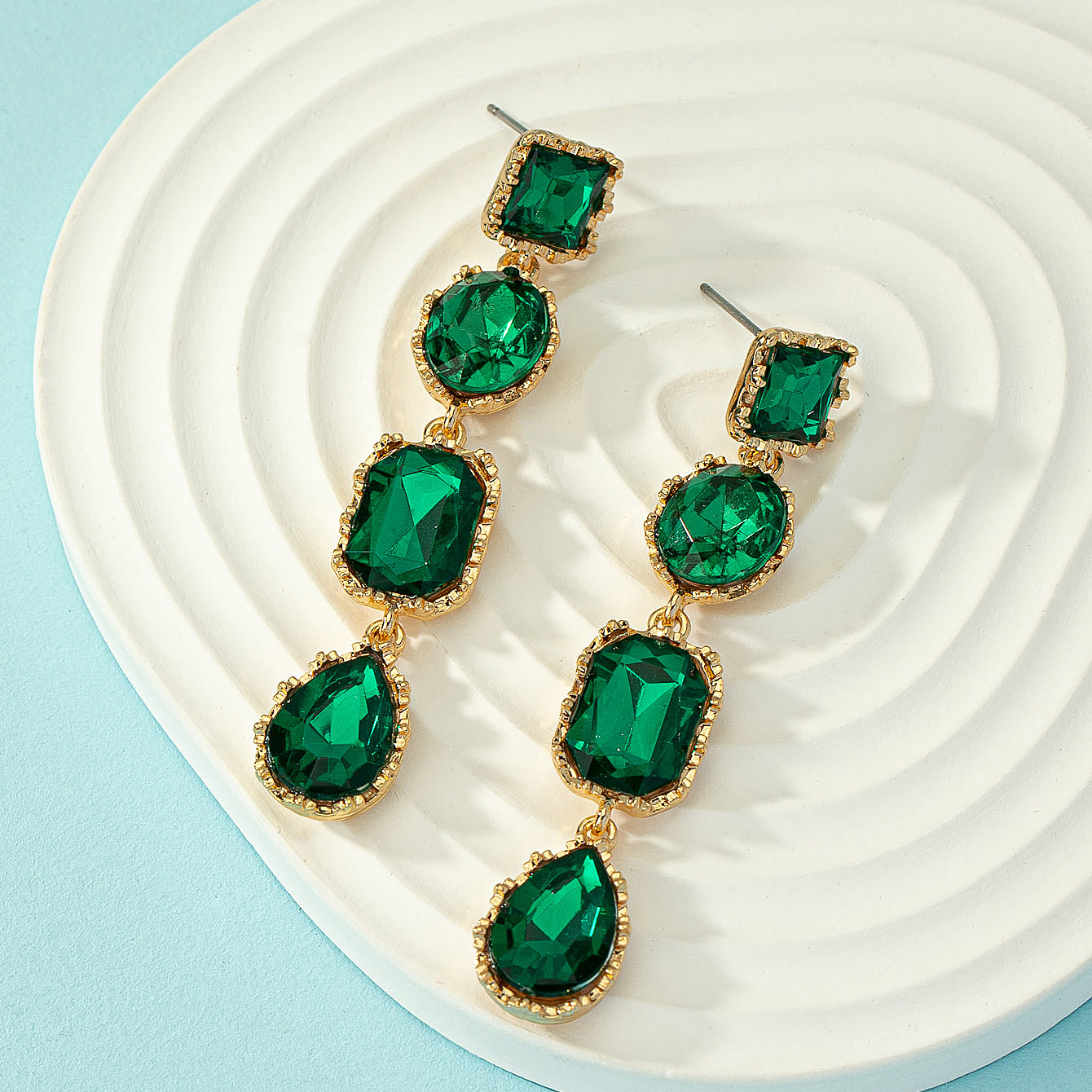 1 Pair Geometric Fashion Earrings