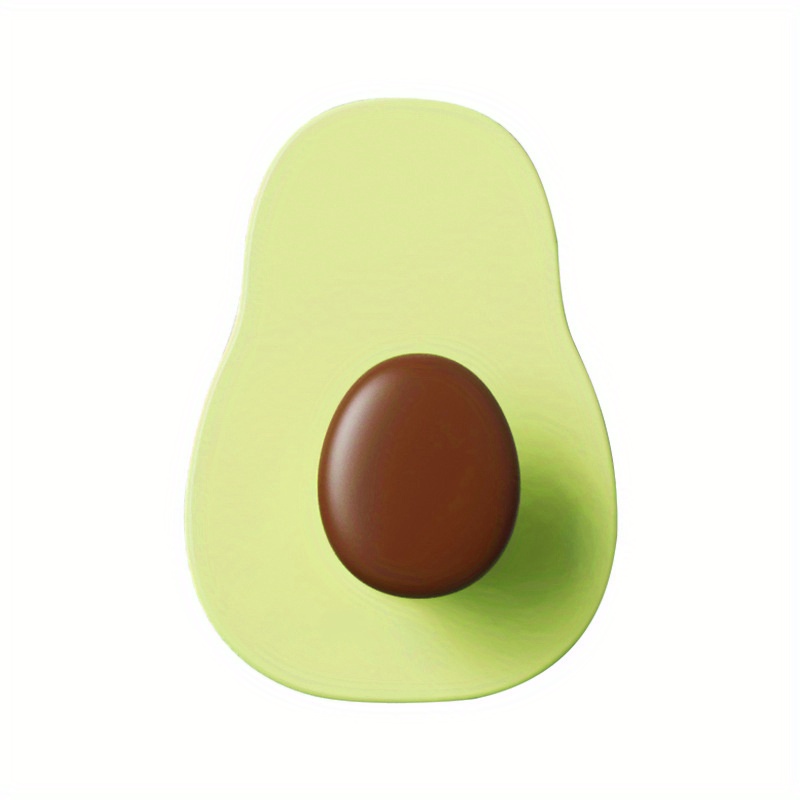 Creative Avocado Shape Wall Hook Wall Mounted Adhesive - Temu