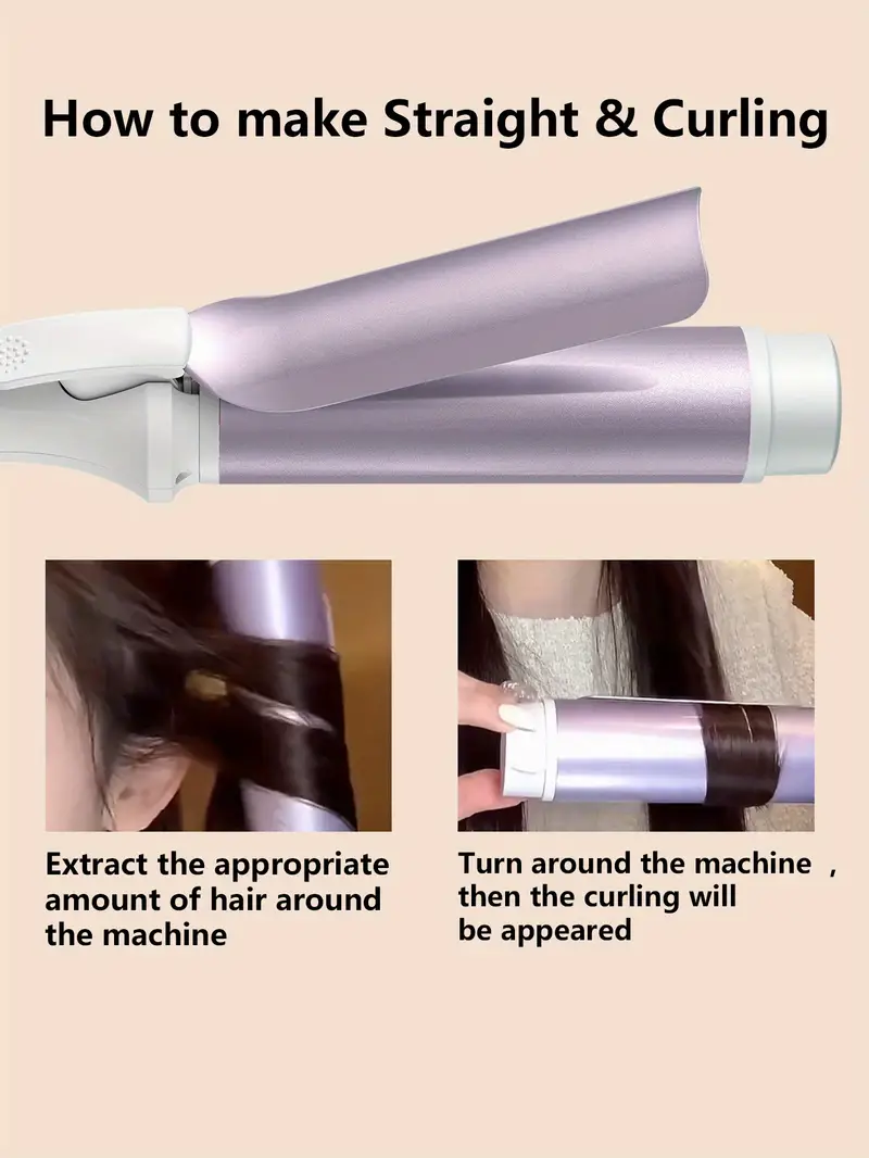 professional hair curler hair rolling iron hair curling iron portable diy hair styling tool for home use women details 6