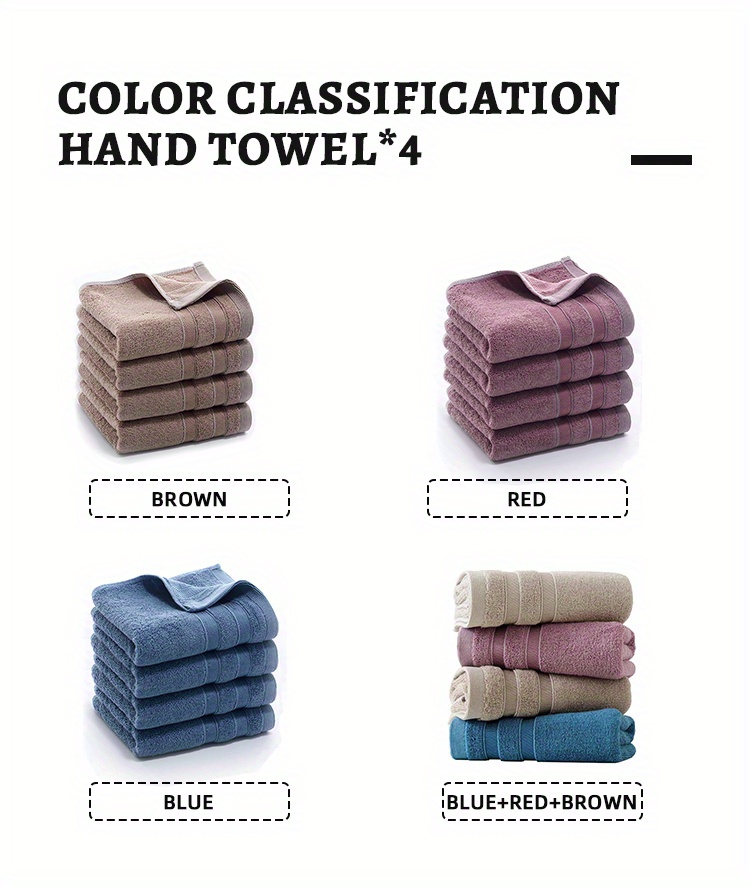 Hand Towel Set, Luxury Premium Cotton Blend Hand Towel, Natural,  Sustainable, Hypo-alergenic, High Absorbent, Super Soft Hand Towel,  Bathroom Hand Towel Set, Nano Fiber Towels, Bathroom Accessories - Temu