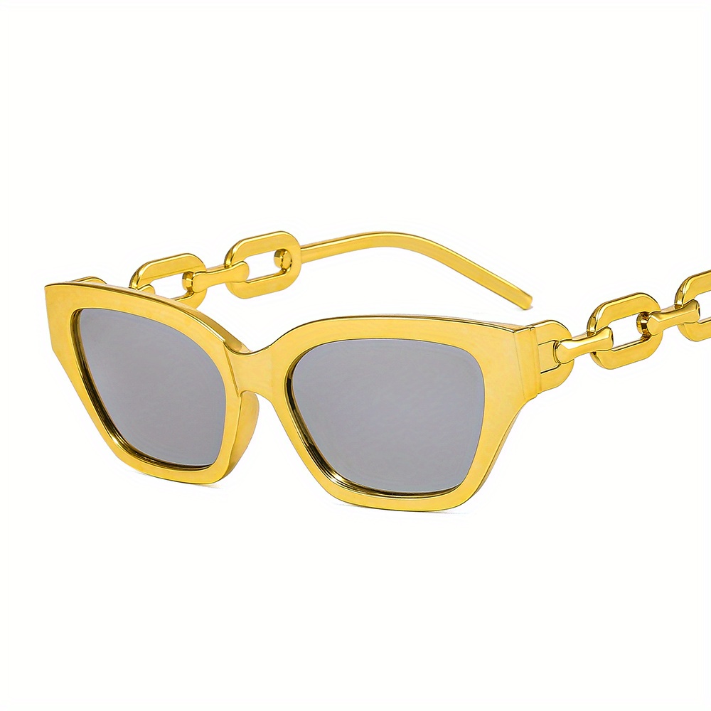 Gafas de sol de mujer Marca Louis Vuitton con montura blanca y detalles  dorados