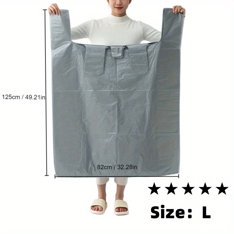 Oversized plastic clearance bags