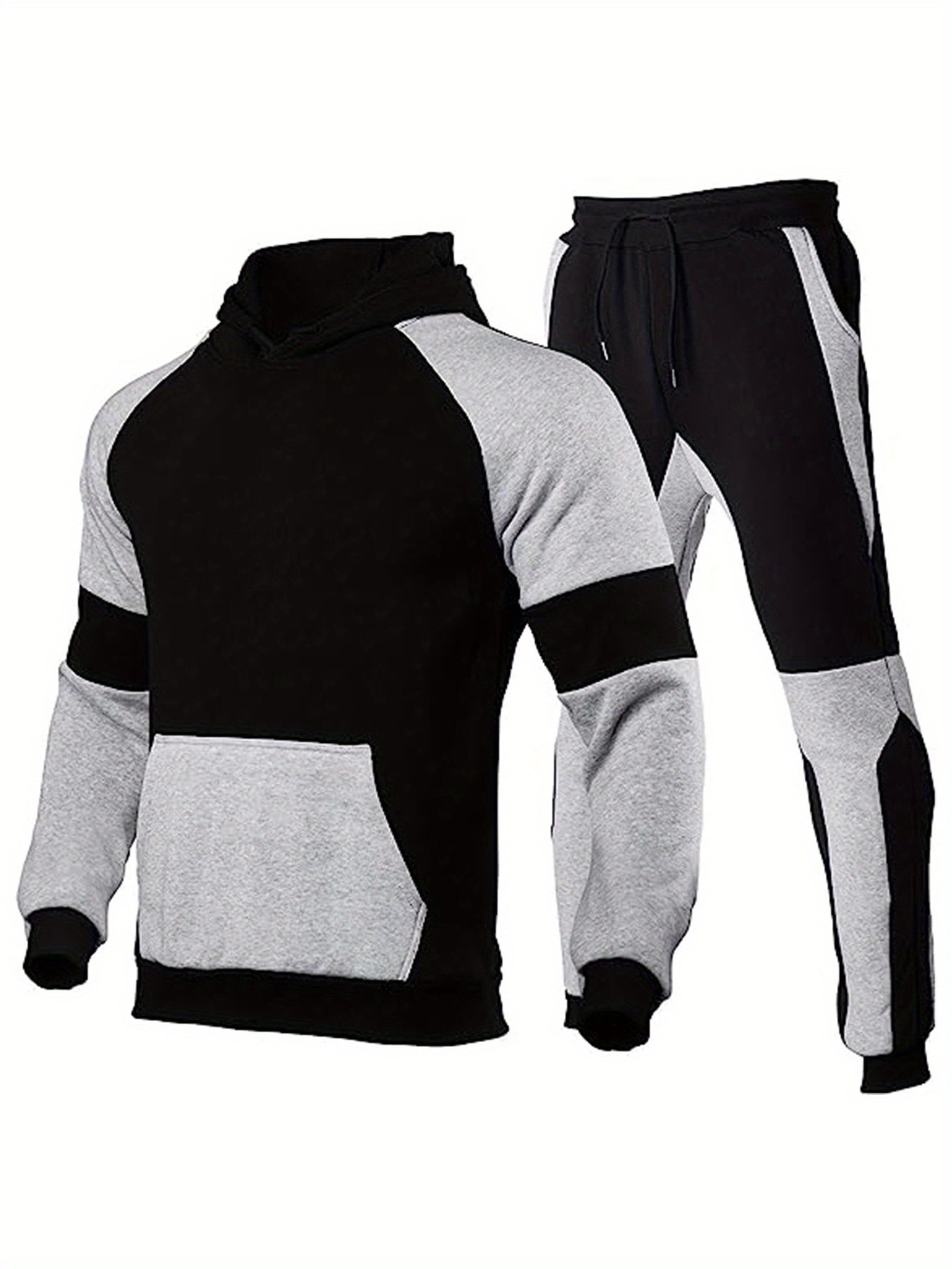 Classic Men's Athletic Tracksuit Set Casual Sweatsuits Long - Temu