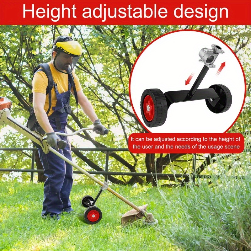 Roue universelle pour toutes les tondeuses à gazon ordinaires 150 mm :  : Jardin