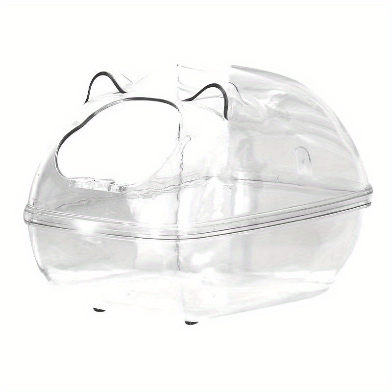 BUCATSTATE Criceto Bagno di Sabbia - Lettiera Trasparente per Criceti Bagno  di Sabbia Doccia e Contenitore per Scavare Versione Alta per Porcellini  d'India Topi Gerbilli (Grande, Tansparent) : : Prodotti per animali