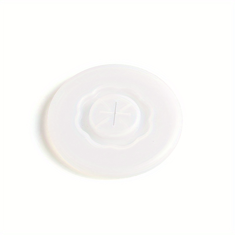 Silicone Cup Lid Cover Universal Round Cup Covers with Straw Hole for Glass  Cup Drinks Black 