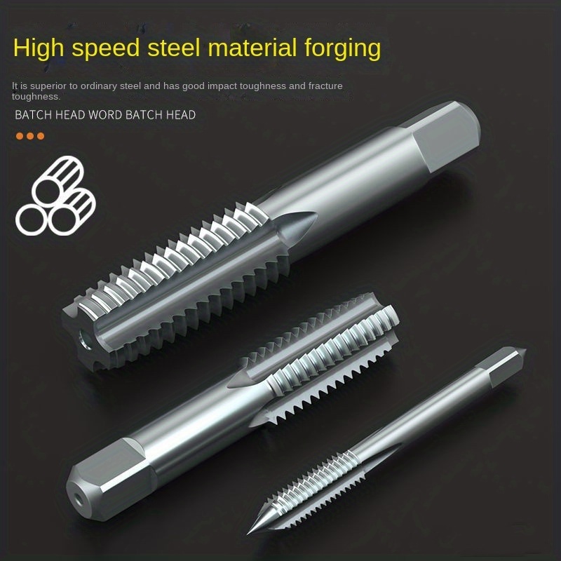 Hand Tap Set Tapping M3 m24 Wire Tapping Tap Thread Drill Temu