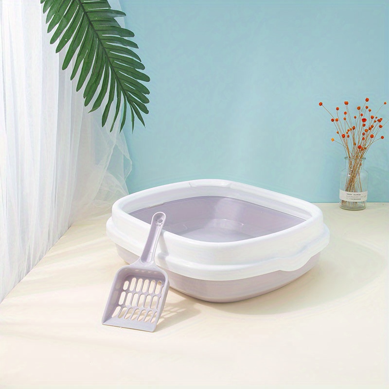 Cleaning litter best sale box in bathtub