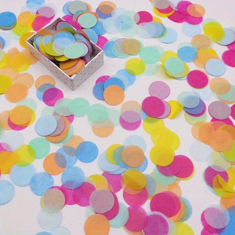 Multi-Color Tissue Paper Confetti