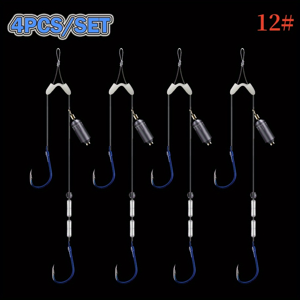 High Carbon Steel Offset Live Bait Hooks: Extra Sharp Fish - Temu