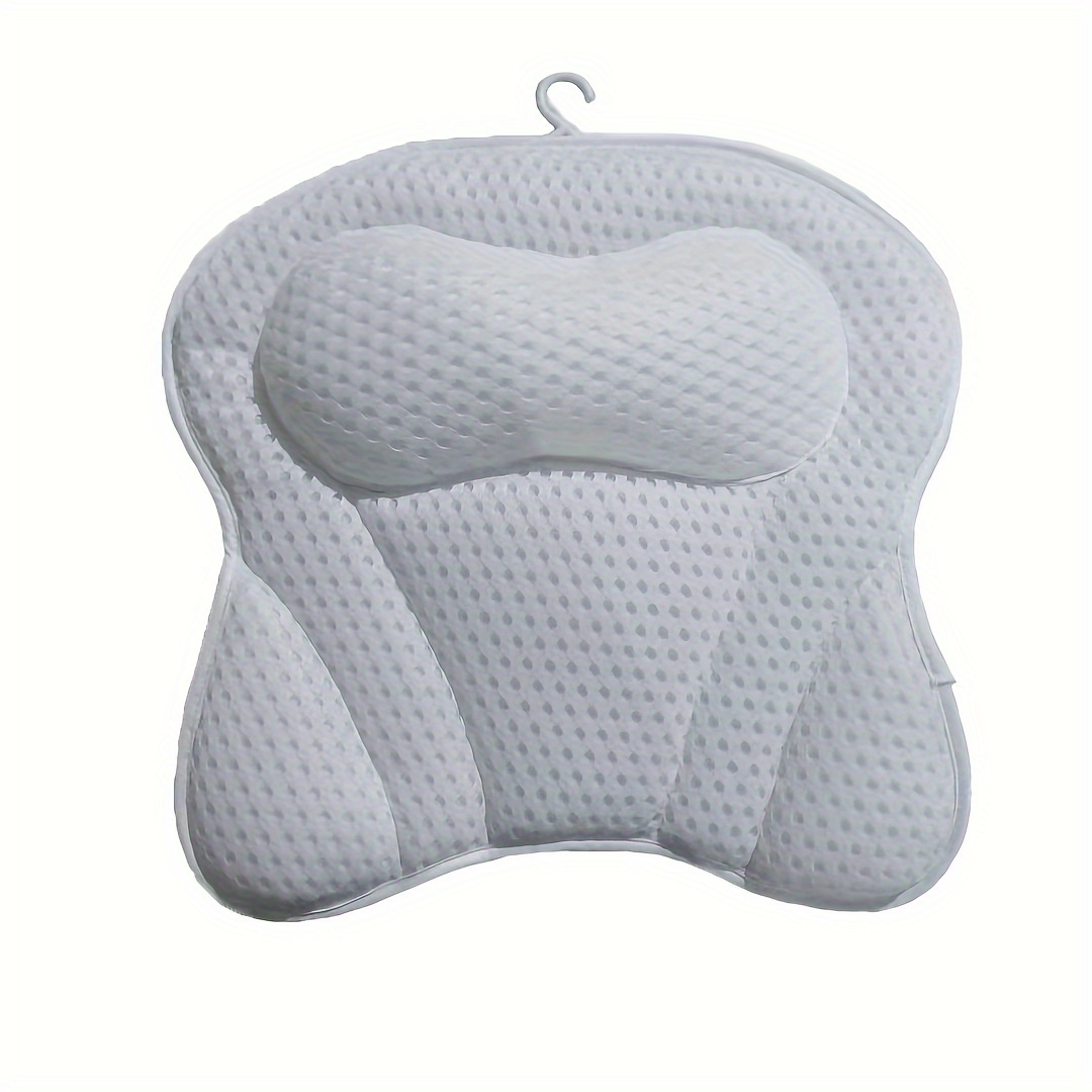 Luxury Full Body Bath Pillow Bathtub Cushion with 14 Suction Cups 3D Air  Mesh Fit Any Tub