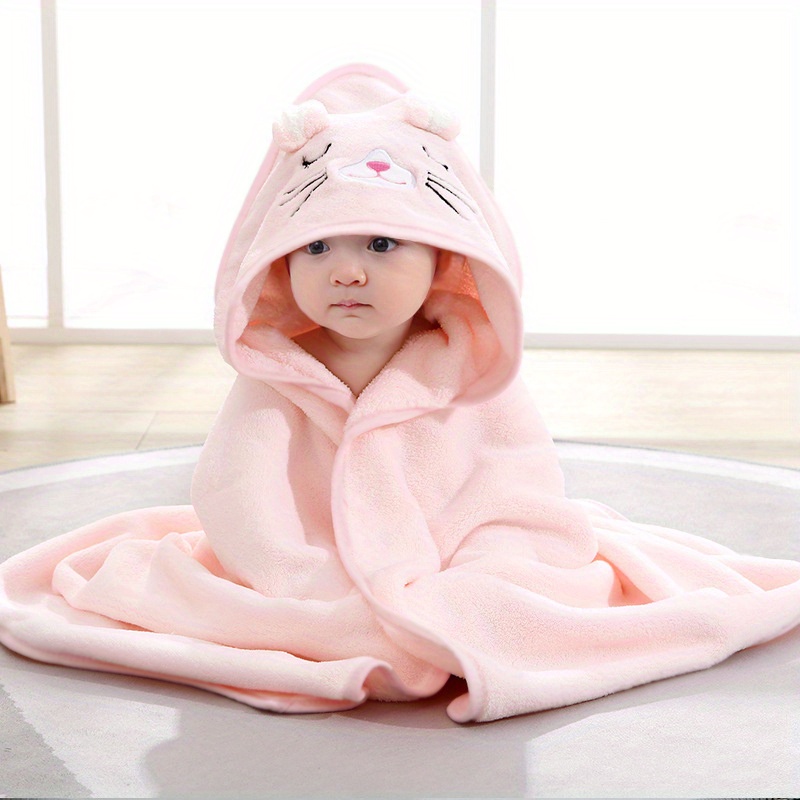 Soft & Adorable Baby Bath Towel With Hood