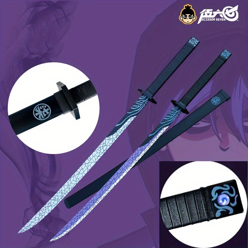 Compre 104 Cm Katana Espadas Demonio Matador Eco Abs Bambú De Madera  Samurai Espada Anime Cosplay Apoyos Arma Juguete y Arma De Juguete de China  por 0.38 USD