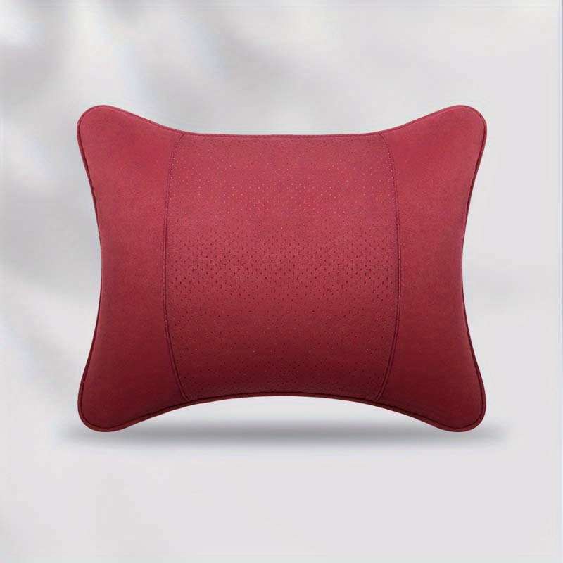 Car Headrest Pillow Waist Pillow Velvet Neck Pillow New - Temu