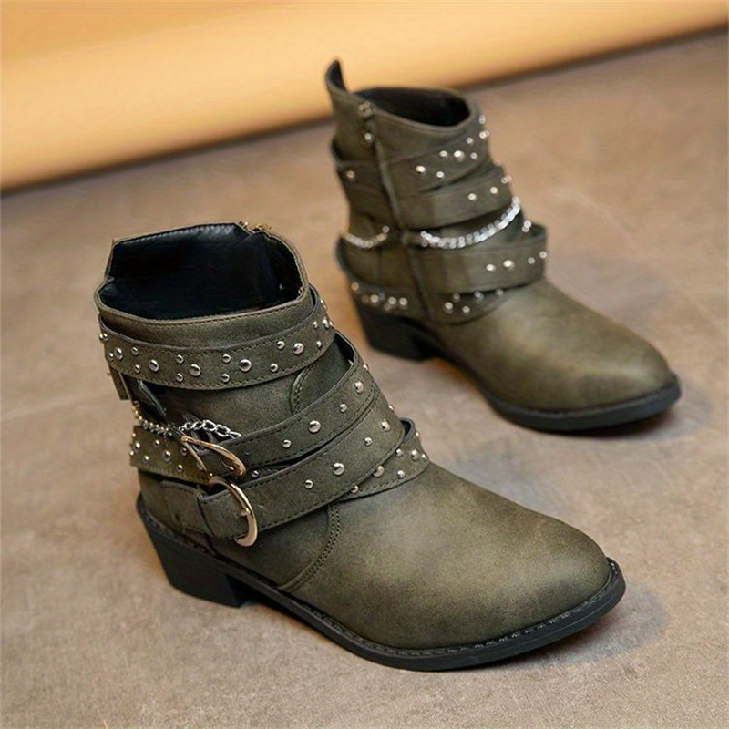 Strappy clearance western booties