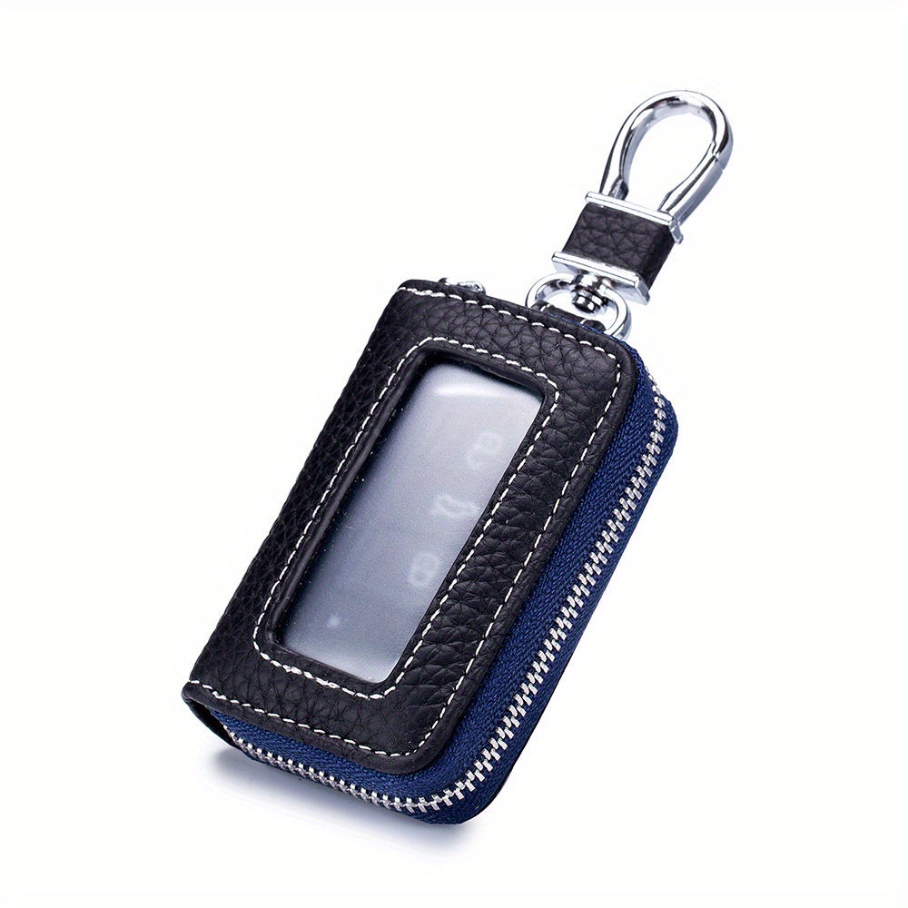 Car Key Casegenuine Leather Car Keys Wallet men Key Case 