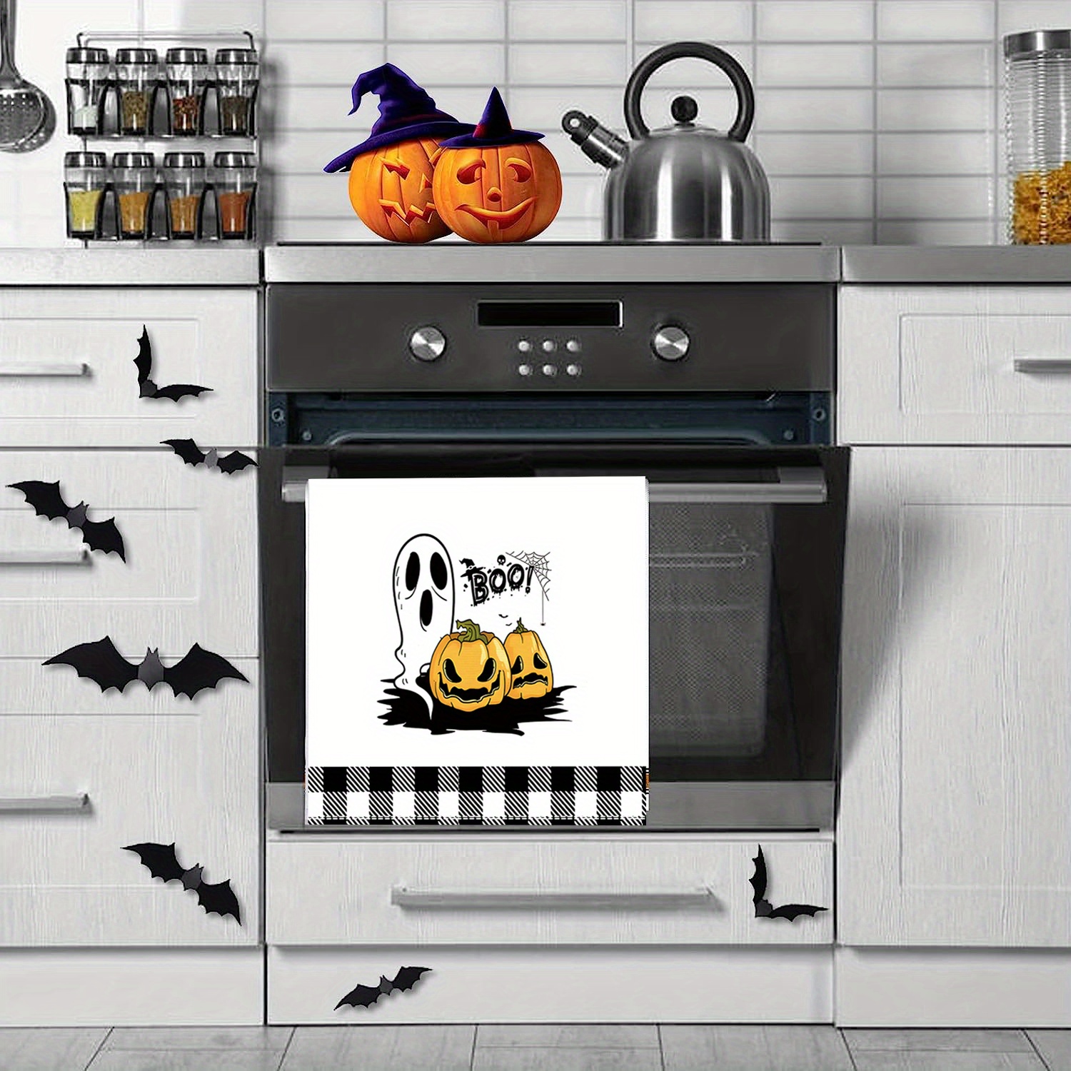 Halloween Baking Accessories in Neutral Kitchen - Soul & Lane