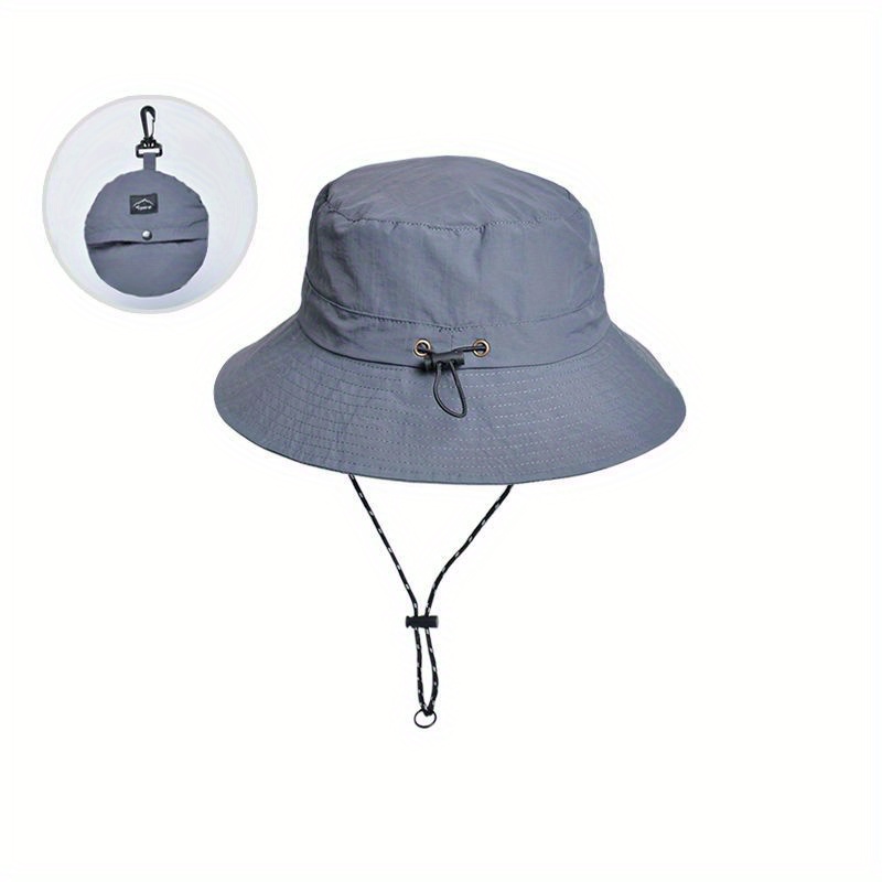 1pc New Summer Portable Bucket Hat For Women And Men 