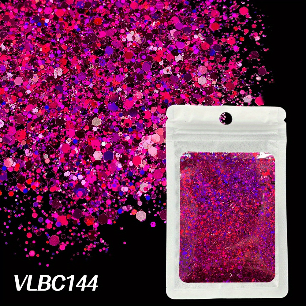 Holographic Glitter /bag Laser Glitter For Boxes Toy Slime Gliter