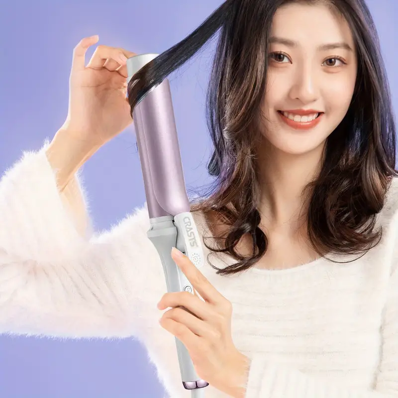 professional hair curler hair rolling iron hair curling iron portable diy hair styling tool for home use women details 2
