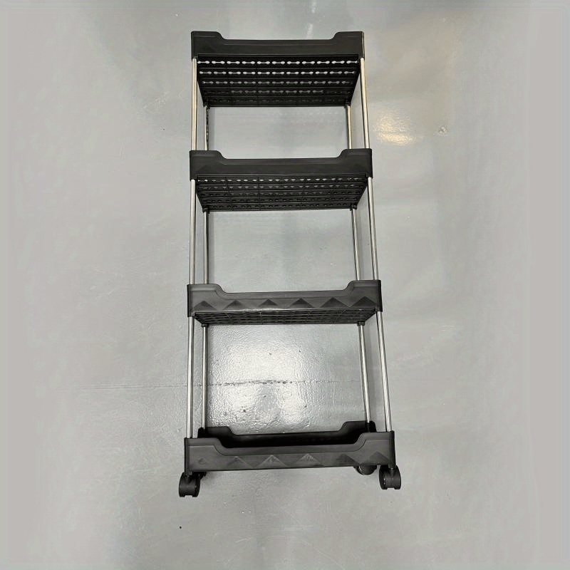 Small Cart Storage Rack Kitchen Floor Bedroom Snacks Mobile Bathroom Storage Rac