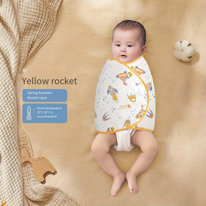 Baby Anti-Jump Sleeping Bag Wrap for Spring and Winter