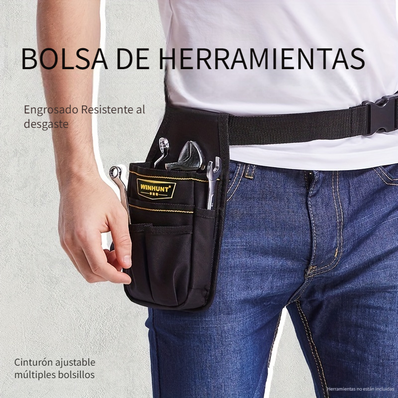 Bolsa de cinturón multifuncional bolsa de herramientas pequeña bolsa de  transporte de herramientas bolsa de herramientas cinturón de herramientas  de