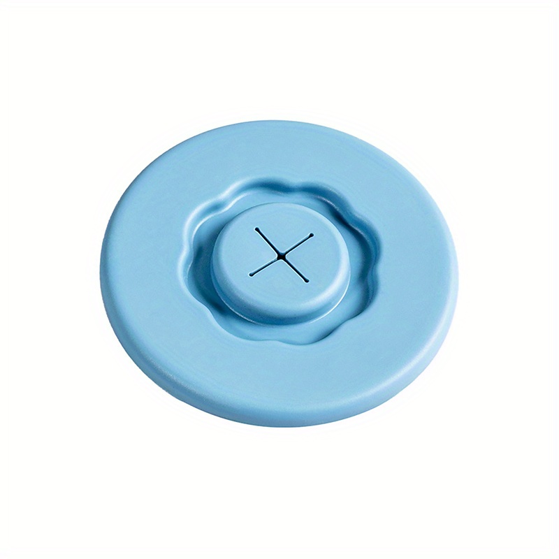 All-matching Silicone Cup Lid Glass Drink Cover Heat-resistant With Straw  Hole - Temu United Arab Emirates