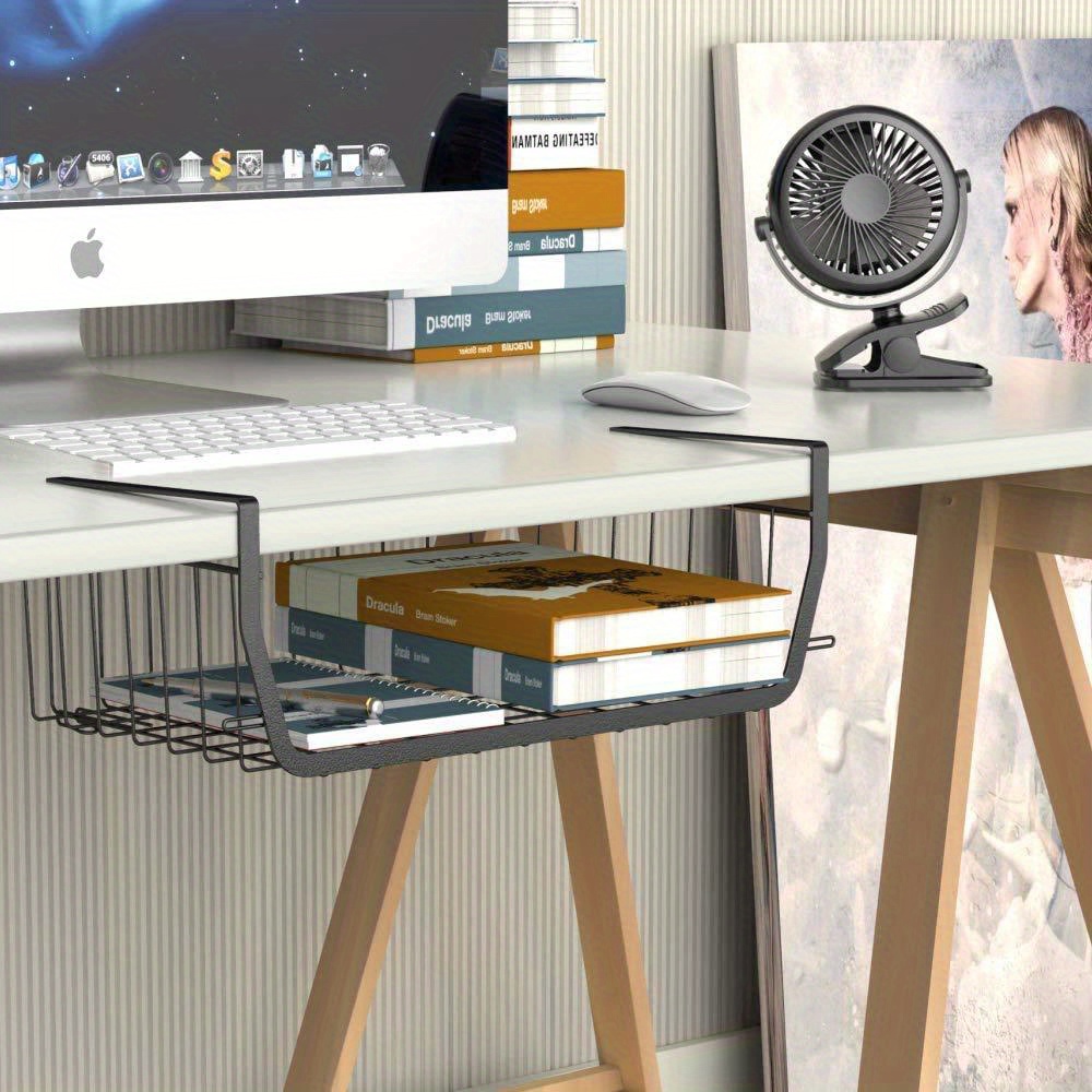 Under Shelf Basket, Hanging Under Shelf Storage Basket Under