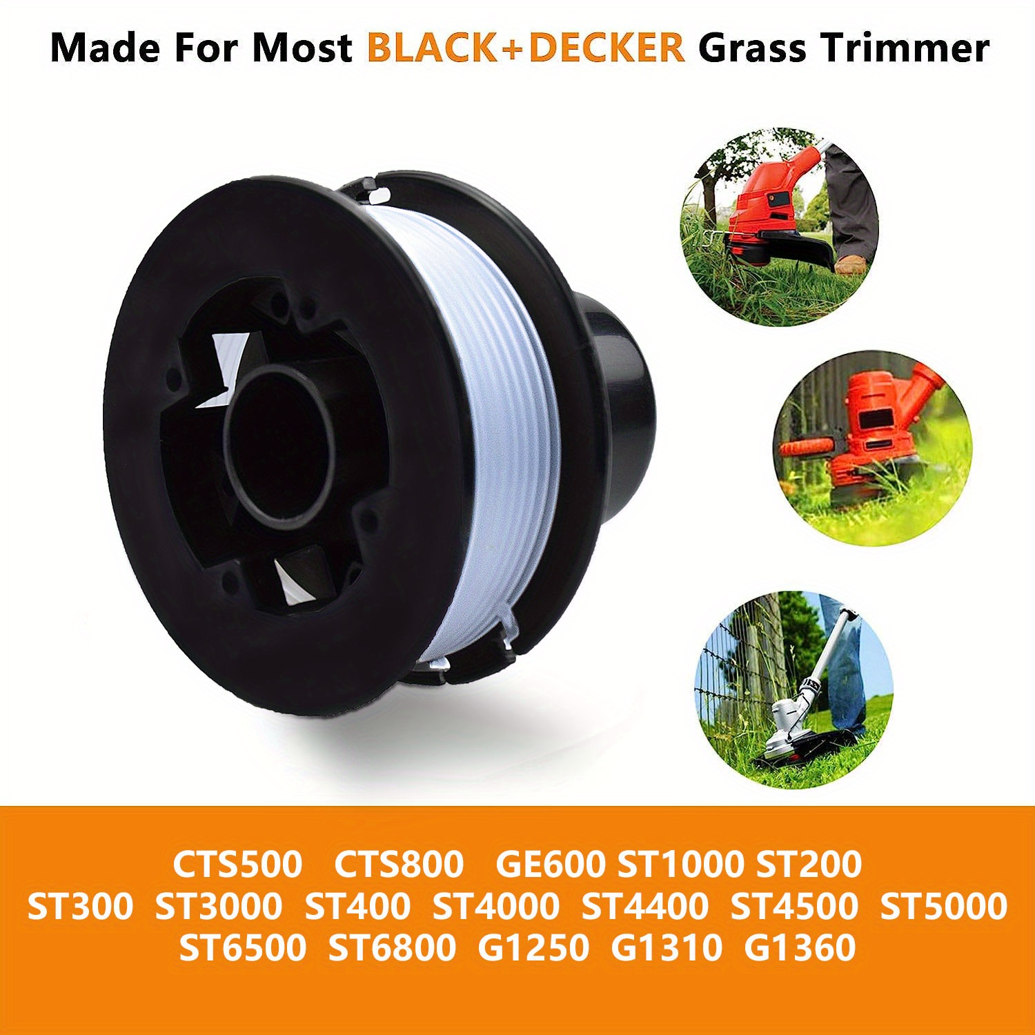 Replacement Rs 136 bkp A6226 xj String Trimmer Spool Temu