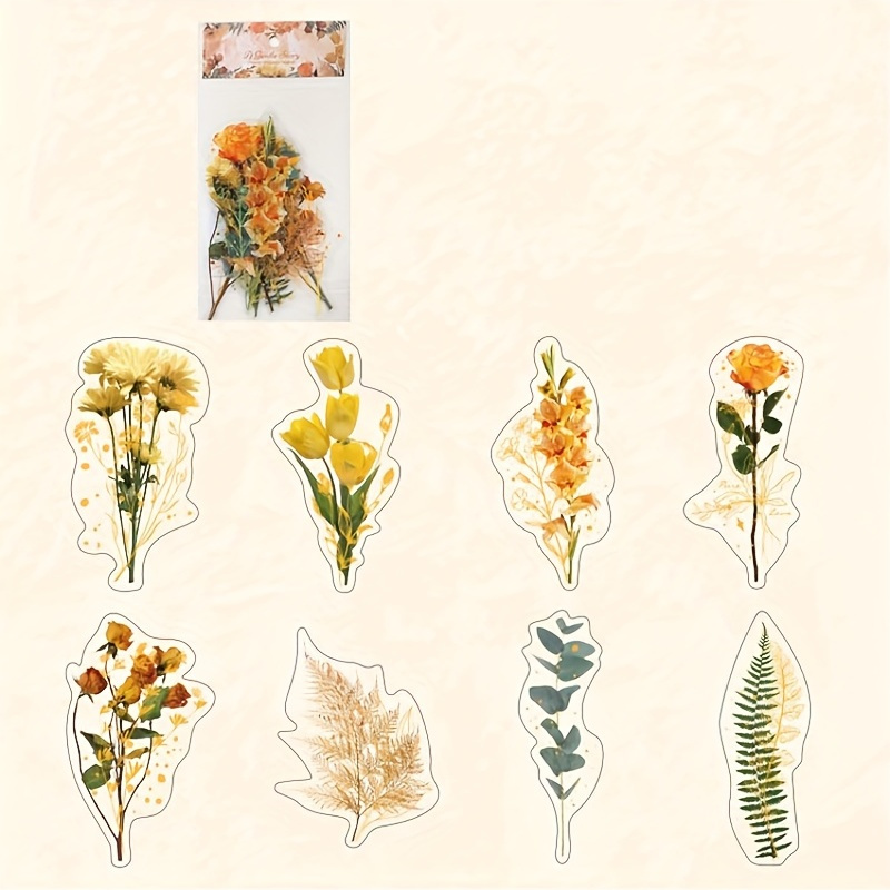 Botanical Floral Printable Sticker Pack