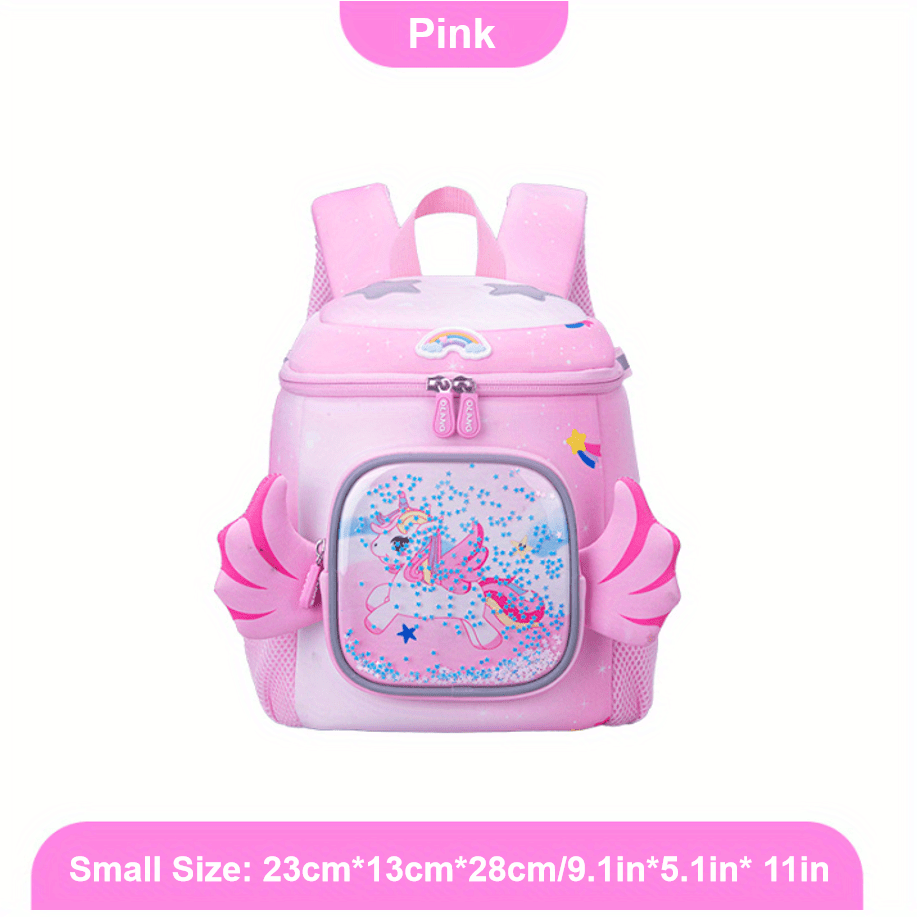 Kindergarten school bag clearance size