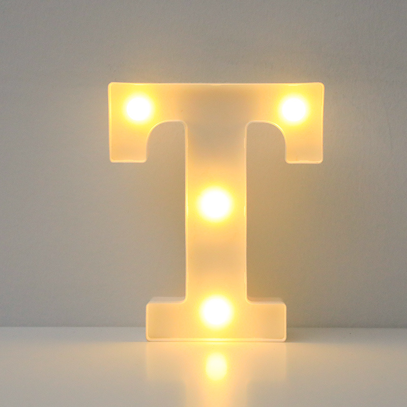 Lettre Lumineuse T