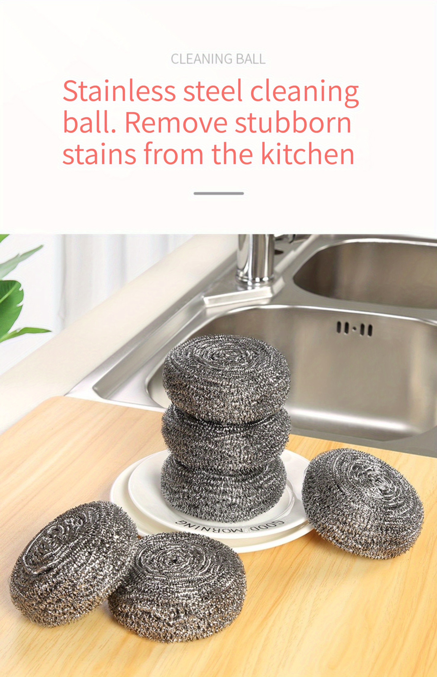 Stainless Steel Scrubbers for Kitchen Cleaning