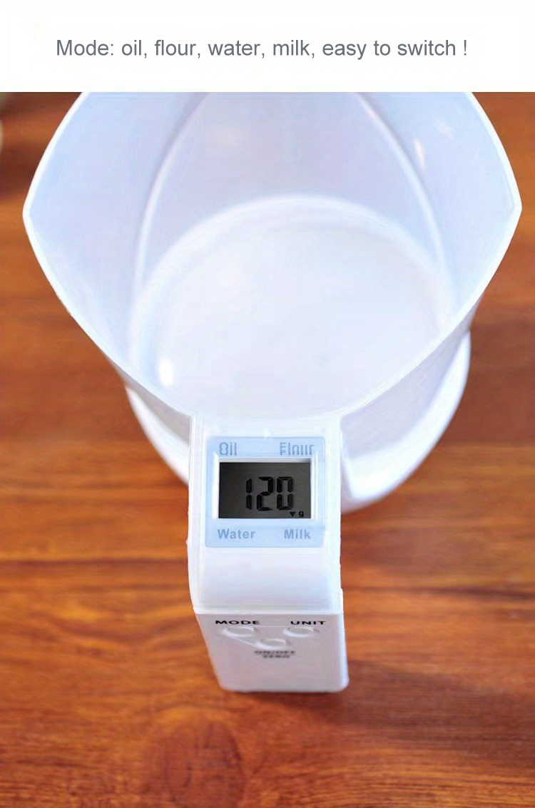 1pc Digital Measuring Cup Scale Kitchen Scale Kitchen Scale Digital  Measuring Cup 5kg 100ml Food Weighing