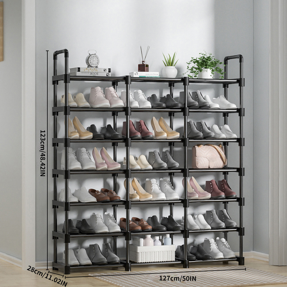 Durable 7/8 tier Shoe Rack For Organize Your Closet Entryway - Temu