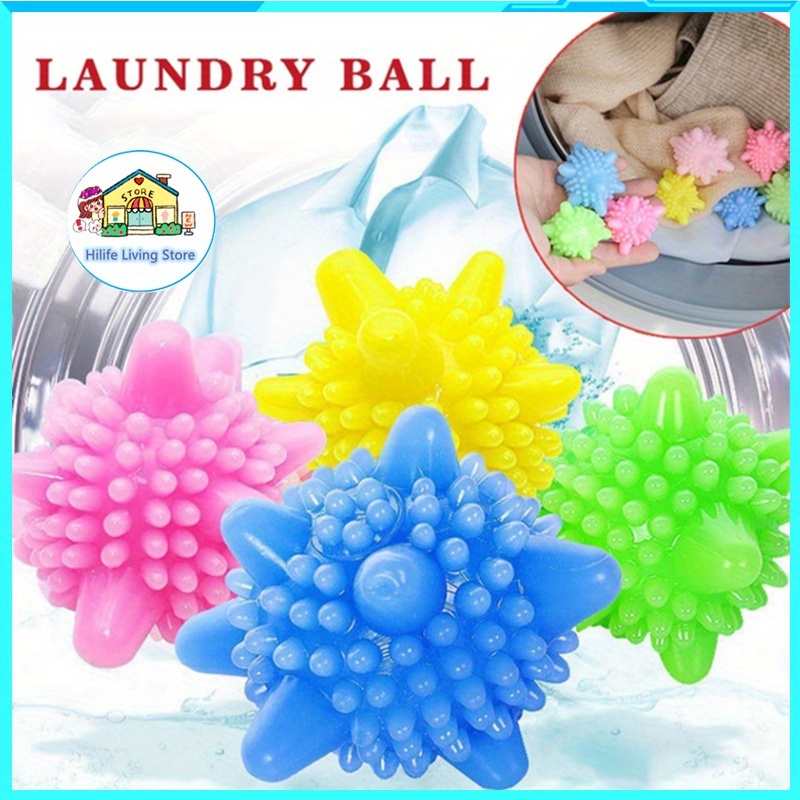 3pcs/6pcs Hair Remover For Laundry, Hair Remover Cleaning Washer Balls,  Hair Catcher For Clothing