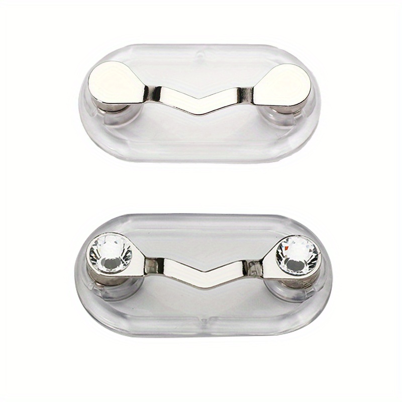 2pcs 6pcs Creative Magnetic Glasses Holder Keeps Glasses Safe Stylish  Magnetic Brooch Headphone Glasses Clip, 24/7 Customer Service